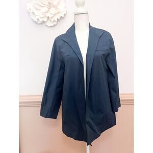 Lafayette 148 Navy Jacket Size Medium